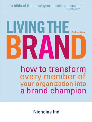 cover image of Living the Brand